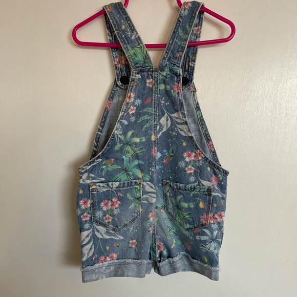 GAP Floral Toddler Jumpsuit Short - Size 2T - Picture 2 of 9